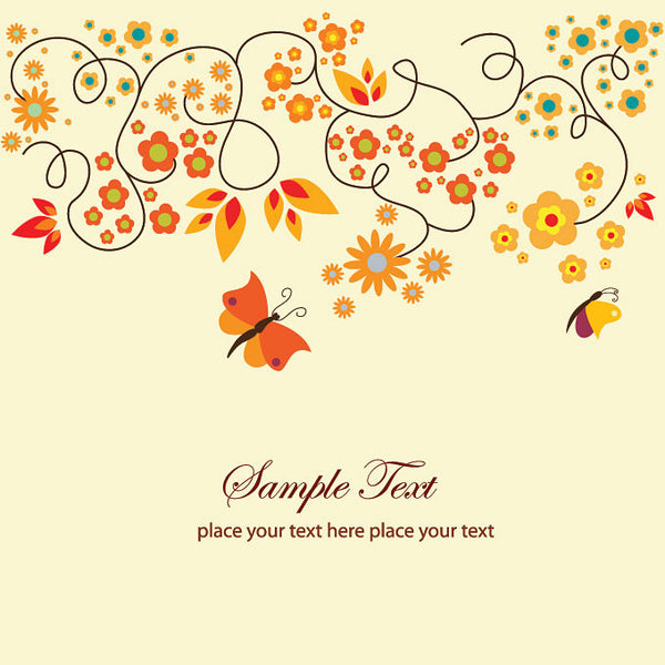 Yellow Greeting Card